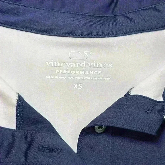 Vineyard Vines Long Sleeve Shep Polo Women’s Moisture Wicking Size XS Excellent! - Picture 6 of 10